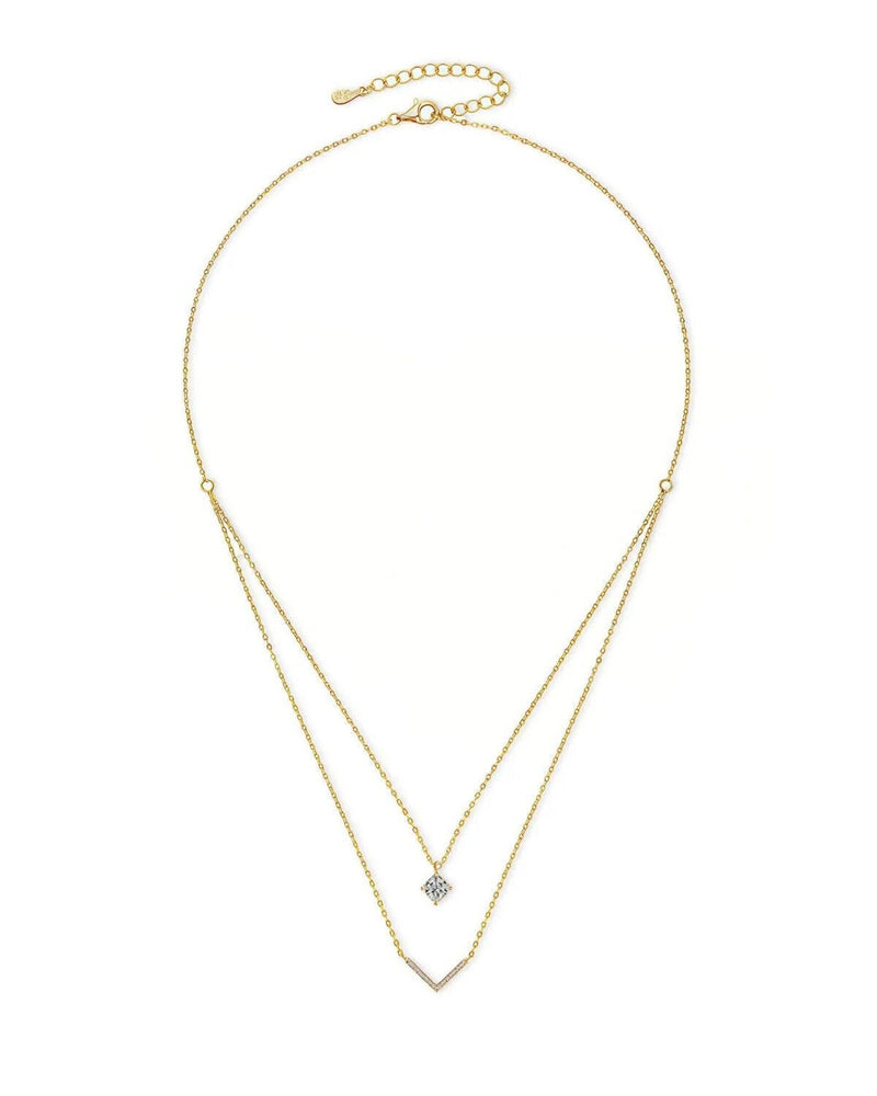 14K 0.5ct Lab Grown Diamond Solitaire Necklace