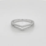 14K 0.27ct Lab Grown Diamond Stacking Ring