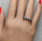 14K 2.14ct Lab Grown Diamond Pear Cut Cocktail Band