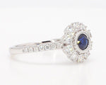 14K 1ct Lab Grown Diamond Round Cut Ring