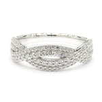 14K 0.53ct Lab Grown Diamond Round Cut Cocktail Band