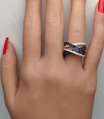 14K 2.1ct Lab Grown Diamond Round Cut Cocktail Ring