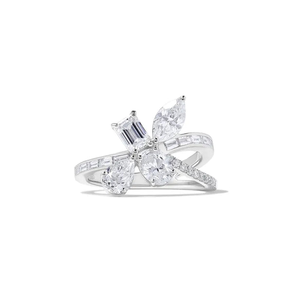 14K 2.46ct Lab Grown Diamond Cocktail Ring