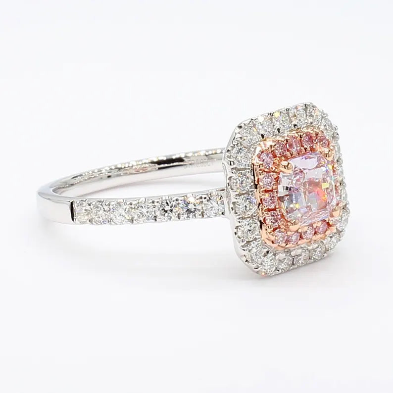 14K 1.2ct Lab Grown Diamond Radiant Cut Cocktail Ring