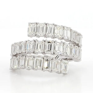 14K 4.31ct Lab Grown Diamond Cocktail Band