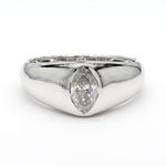 14K 0.62ct Lab Grown Diamond Marquise Cut Cocktail Band