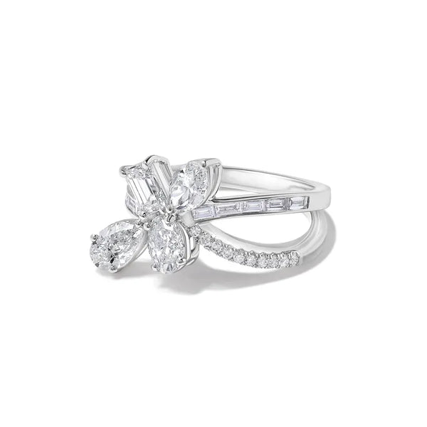 14K 2.46ct Lab Grown Diamond Cocktail Ring