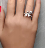 14K 2.46ct Lab Grown Diamond Cocktail Ring