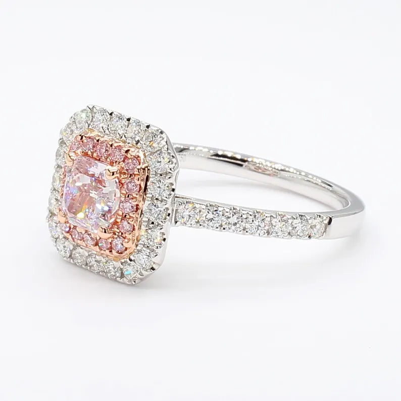 14K 1.2ct Lab Grown Diamond Radiant Cut Cocktail Ring