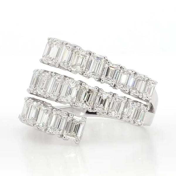 14K 4.31ct Lab Grown Diamond Cocktail Band