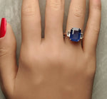 14K 6.99ct Lab Grown Diamond Cocktail Ring