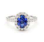 14K 2.07ct Lab Grown Diamond Oval Cut Cocktail Ring