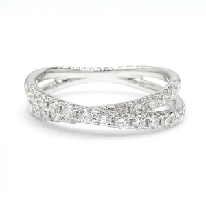 14K 0.69ct Lab Grown Diamond Round Cut Cocktail Band