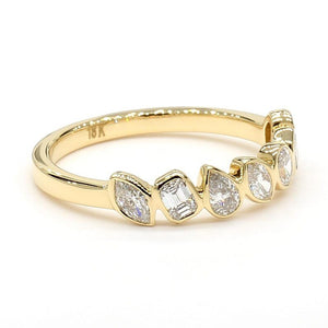 14K 0.73ct Lab Grown Diamond Cocktail Band