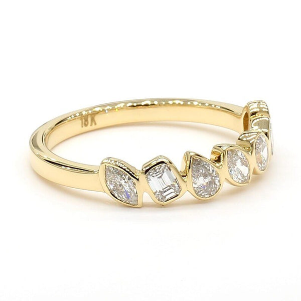 14K 0.73ct Lab Grown Diamond Cocktail Band