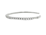 18K Solid Gold 1.74 Carat Natural Diamond Bangle - Detail | Riyanika Jewels