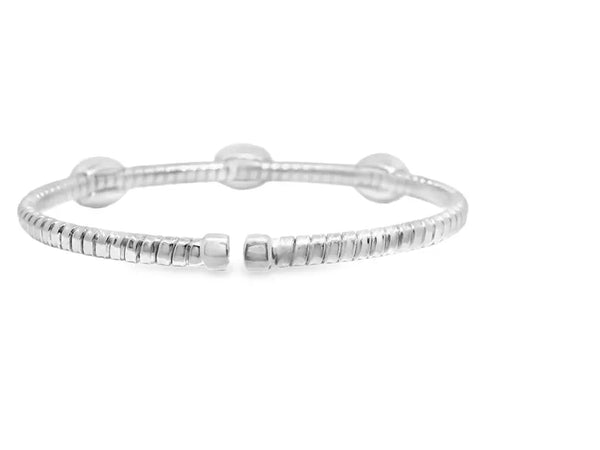 14K 1.6ct Lab Grown Diamond Bangle