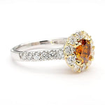 2.26ct Lab Grown Diamond Round Cut Ring in 18K Solid Gold | Riyanika