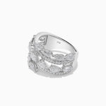 14K 2.82ct Lab Grown Diamond Pear Cut Cocktail Ring