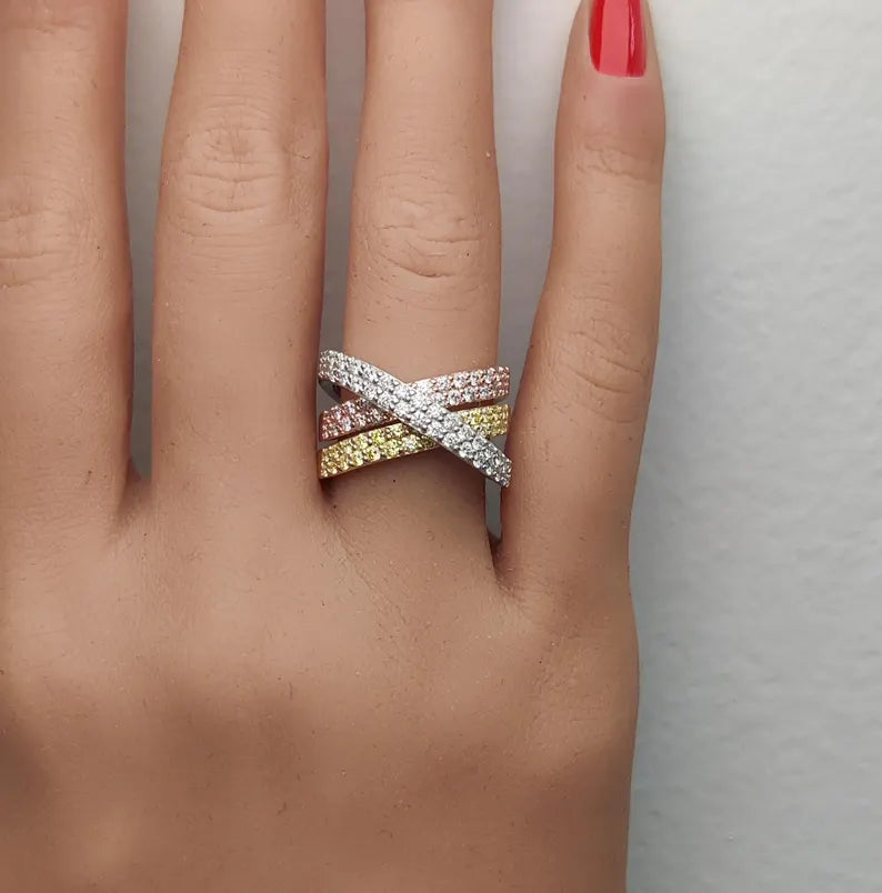 14K 1.26ct Lab Grown Diamond Round Cut Cocktail Ring