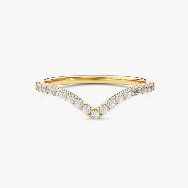 14K 1ct Natural Diamond Round Cut Ring