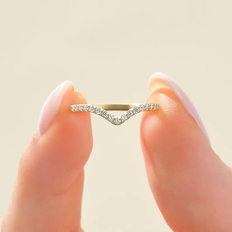 14K 2ct Natural Diamond Round Cut Ring
