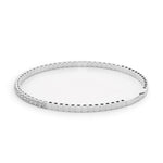 14K Solid Gold Lab Grown Diamond Flexi Bangle