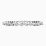 14K Lab Grown Diamond Round Cut Tennis Bracelet