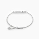 14K Solid Gold Multi-Shape Lab Grown Diamond Bracelet