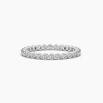 14K Natural Diamond Eternity Band