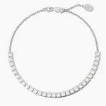 14K Solid Gold 3.00mm Lab Grown Diamond Tennis Bracelet