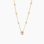 18k Solid Gold Oval Cut Lab Grown Diamond Yard Necklace - View 6 | Riyanika Jewels