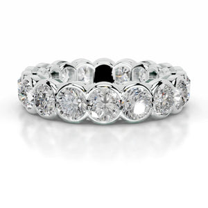 14K Lab Grown Diamond Bezel Ring
