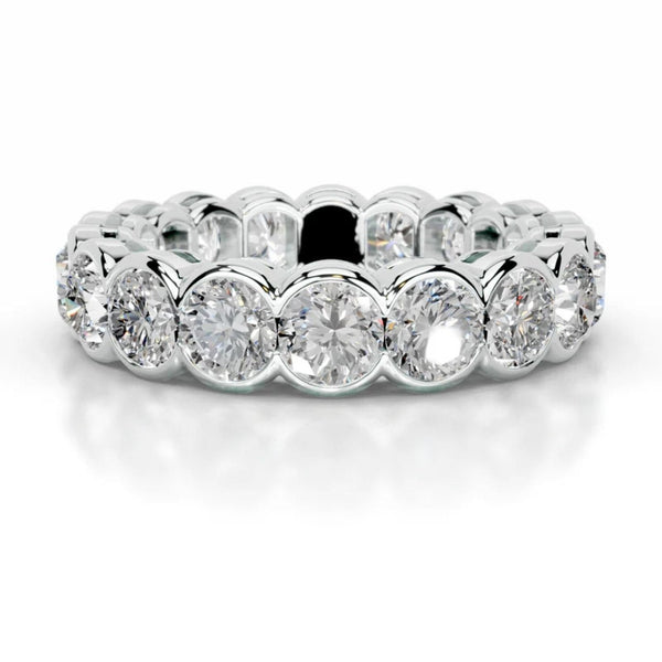 14K Lab Grown Diamond Bezel Ring