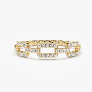 14K 0.38ct Lab Grown Diamond Twisted Engagement Ring