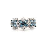 14K 2ct Lab Grown Diamond Cluster Ring
