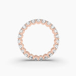 14K Lab Grown Diamond Cushion Cut Eternity Band