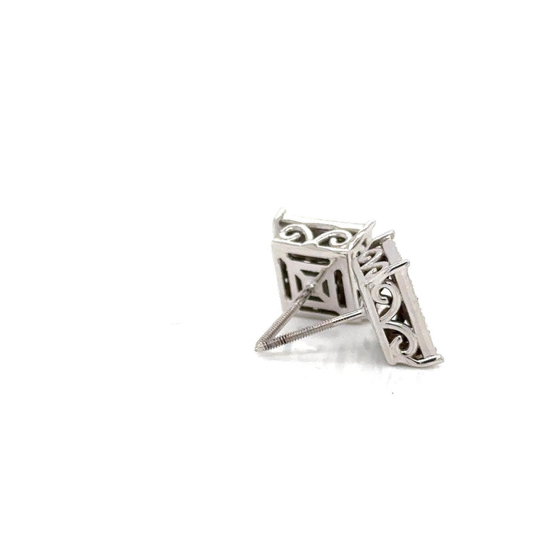 14K 1ct Natural Diamond Stud Earrings