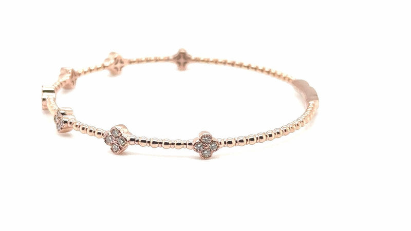 14K 0.4ct Natural Diamond Bracelet