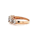 14K 0.87ct Lab Grown Diamond Wedding Band