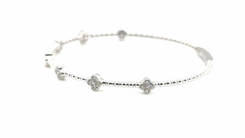 14K 0.4ct Natural Diamond Bracelet