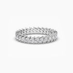 14K Lab Grown Diamond Marquise Cut Ring