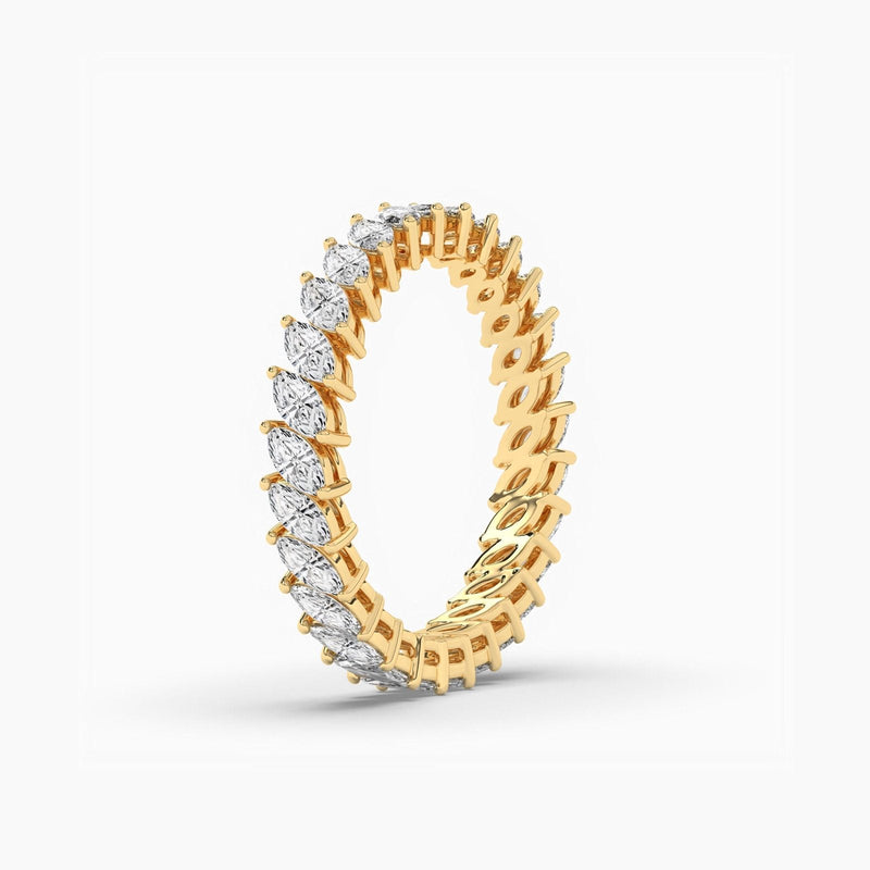 14K Lab Grown Diamond Marquise Cut Ring
