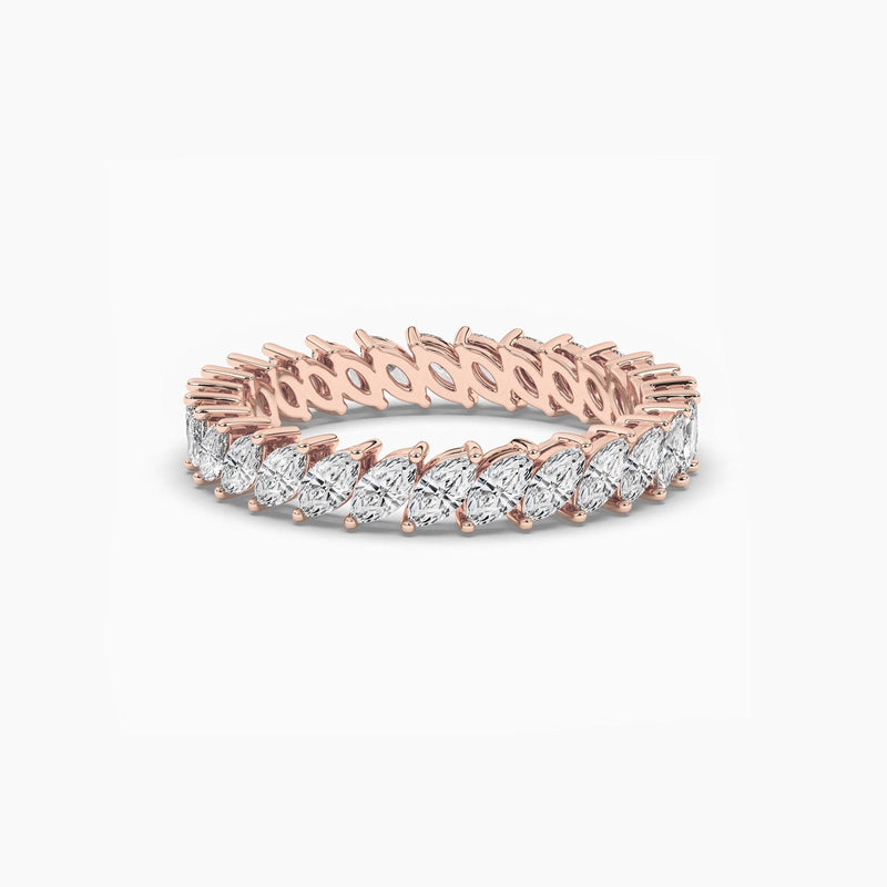 14K Lab Grown Diamond Marquise Cut Ring