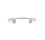 14K 0.33ct Natural Diamond Bangle