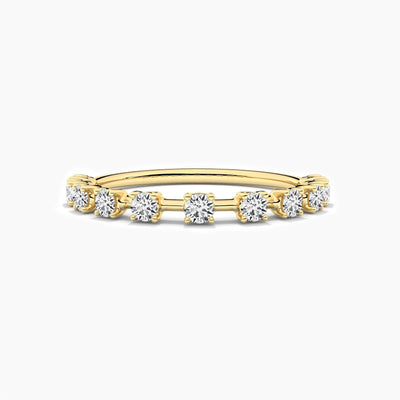 14K Natural Diamond Round Cut Ring