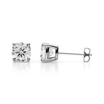 14K Lab Grown Diamond Cushion Cut Stud Earrings