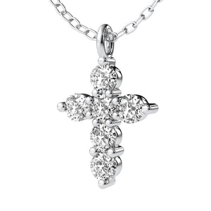 14K 0.6ct Lab Grown Diamond Pendant Necklace