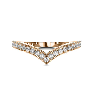 14K 1ct Natural Diamond Wedding Band