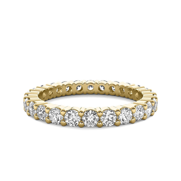 14K 0.5ct Lab Grown Diamond Eternity Wedding Band